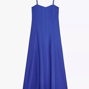 Zara Royal Blue Midi Dress
